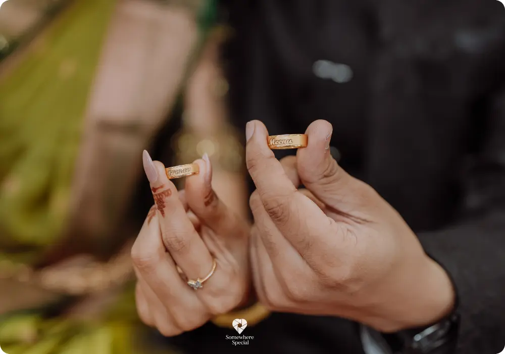 Cinematic wedding photography in Thrissur